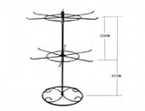 2 Tier Rotating Necklace Holder Bracelet Stand Organizer