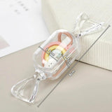 10 Pcs/lot Mini Candy Jewelry Box Transparent Sweet Candy Shaped Portable Boxes