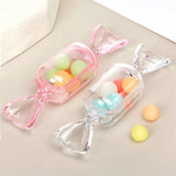 10 Pcs/lot Mini Candy Jewelry Box Transparent Sweet Candy Shaped Portable Boxes