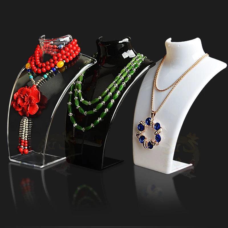 Mannequin Necklace Jewelry Display Stand Holder