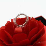 Rose Flower Jewelry Display Storage Holder