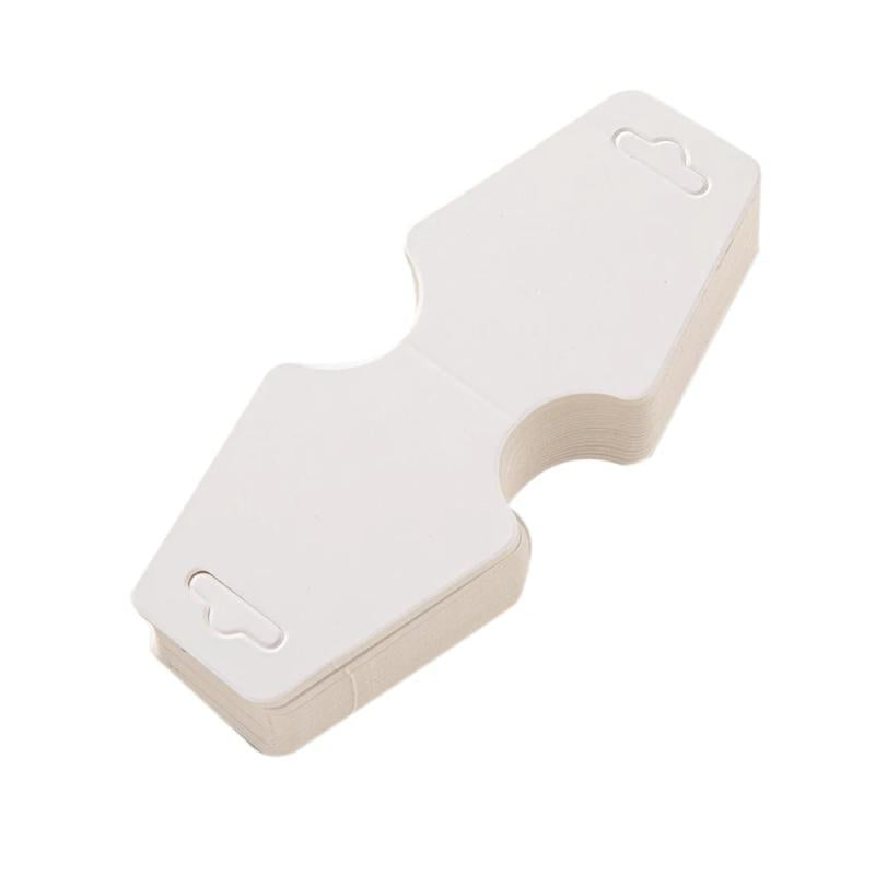 50pcs Necklace Holder Paperboard Display Card for Bracelet Organizer Packaging
