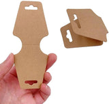 50pcs Necklace Holder Paperboard Display Card for Bracelet Organizer Packaging