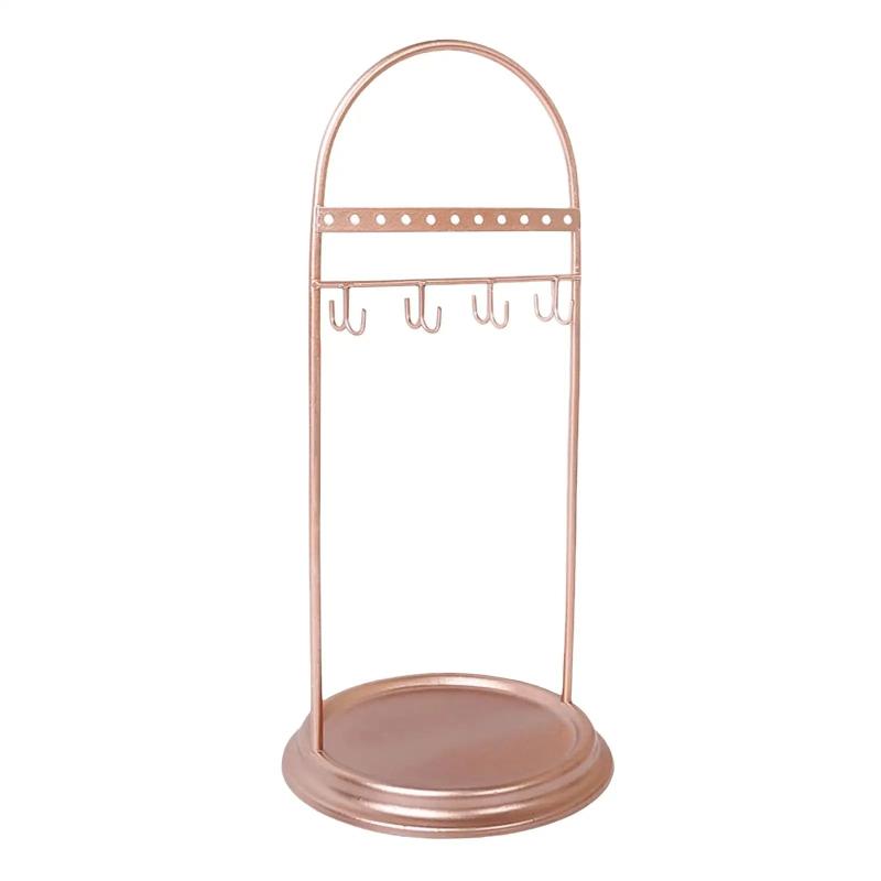 Iron Necklace Holder Display Rack for Showcase