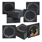 50pcs 5x5cm Stud Earring Display Cards Jewelry Packaging Organizer
