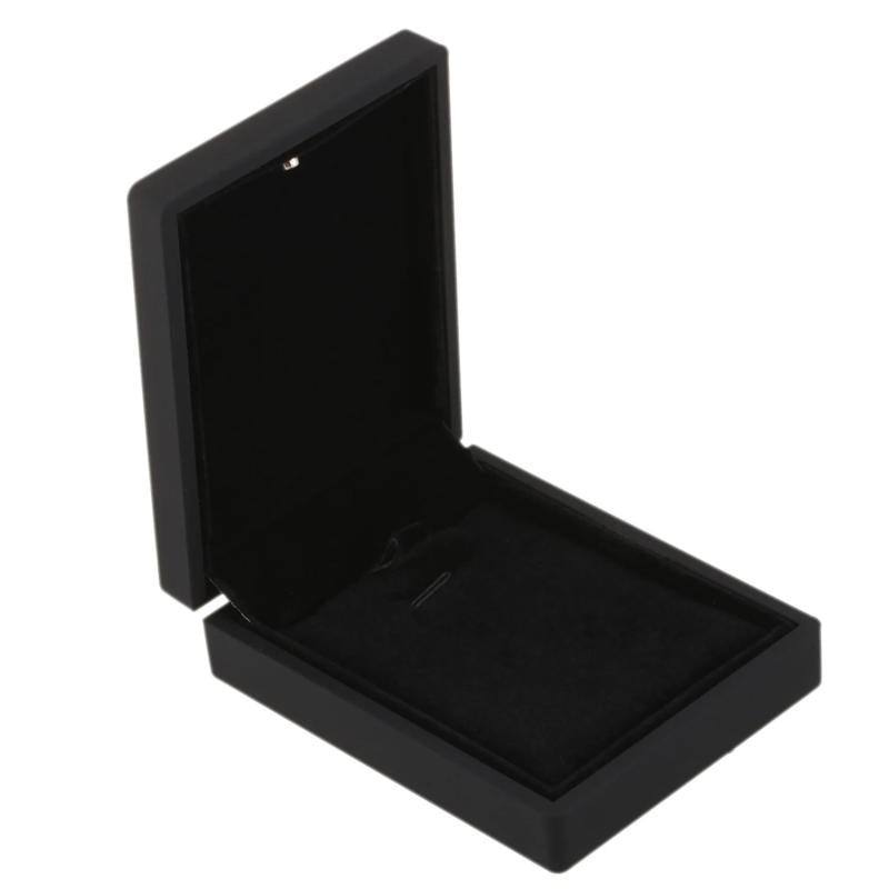 LED Light Necklace Box for Jewelry Display & Wedding Gift