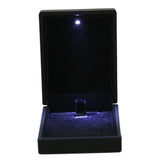LED Light Necklace Box for Jewelry Display & Wedding Gift