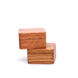Wood Jewelry Cuff Links Box Groom Case Wedding Party Cufflinks Bowtie Gift