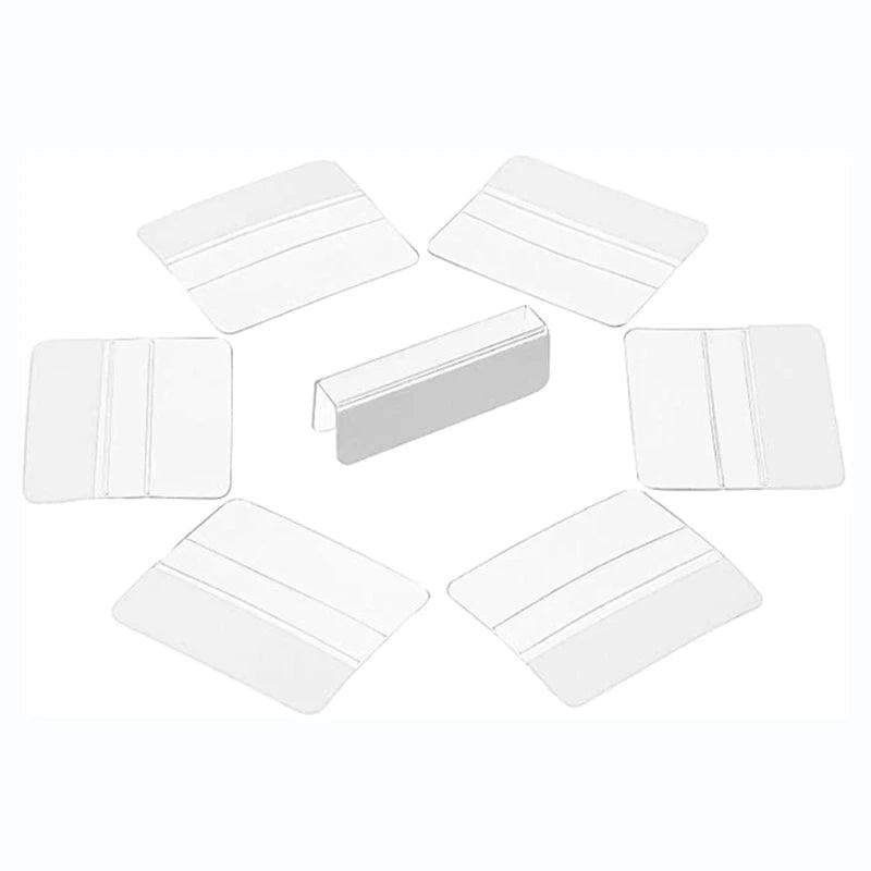 PVC Earring Card Adapter Self-Adhesive Lip Hanger Plastic Display