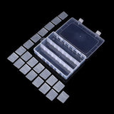 Adjustable Clear Storage Box for Jewelry Bead Crafts - 24 Grids