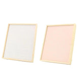 Wooden Frame Rings Display Tray Jewelry Storage Box