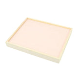 Wooden Frame Rings Display Tray Jewelry Storage Box