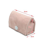 Mini Portable Jewelry Storage Bag Bead Flannel Cloth Snap Bag
