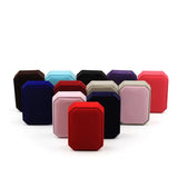 Flannelette Pendant Packaging Box Necklace Single Jewelry Box Multicolor