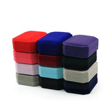 Flannelette Pendant Packaging Box Necklace Single Jewelry Box Multicolor