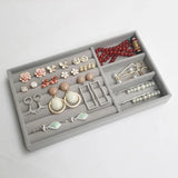 Stackable Jewelry Holder Box Earrings Necklace Organizer