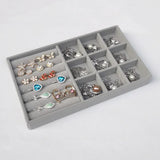 Stackable Jewelry Holder Box Earrings Necklace Organizer