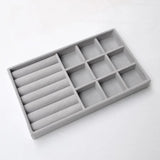 Stackable Jewelry Holder Box Earrings Necklace Organizer