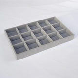 Stackable Jewelry Holder Box Earrings Necklace Organizer