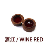 Walnut Wood Ring Jewelry Storage Box Wedding Engagement Keepsake Box