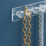Acrylic Jewelry Storage Rack Earring Necklace Holder