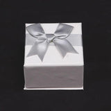 TONVIC 12PCS Bow Ribbon Cardboard Earring Necklace Jewelry Set Case