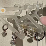 Acrylic Earrings Storage Rack Transparent Display Stand Jewelry Props Mini Shelf