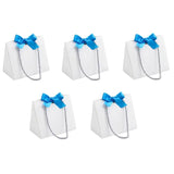 5 PCS Recyclable Bowknot Paper Bags Jewelry Packaging