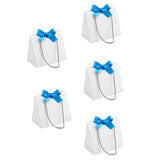 5 PCS Recyclable Bowknot Paper Bags Jewelry Packaging