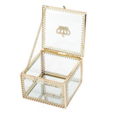 Clear Bonsai Container Planter with Cover for Flower House Decor