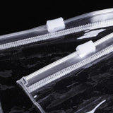 10Pcs Transparent Self Sealing Bags PVC Storage Bags