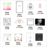 100 Pcs Jewelry Packaging & Display Card Brooch Earrings Hairpin Tags DIY