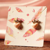 100 Pcs Jewelry Display Tags Brooch Earrings Hairpin Cards DIY Packaging