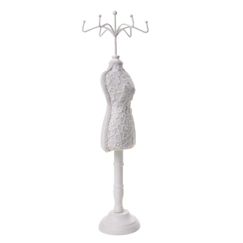 Wood Vintage Cheongsam Dress Jewelry Display Holder
