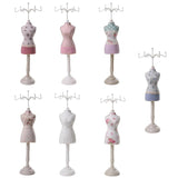 Wood Vintage Cheongsam Dress Jewelry Display Holder