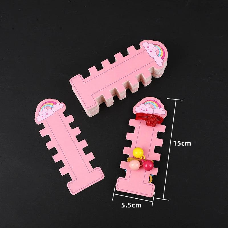 50pcs Hair Accessories Bracelet Display Cards for Gift Jewelry Packaging