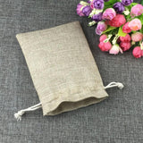 Jute Bag Drawstring Jewelry Packaging for Events