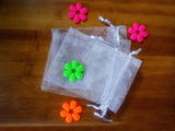 50pcs Organza Bag 5x7cm Drawstring Pouch Wedding/Birthday/Christmas Gift Bags