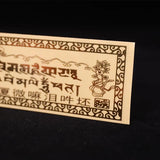 Tibetan Buddhism Copper Foil Hollow Ruyi Decoration