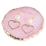 Earring Bracelet Jewelry Display Stand Holder Case Agate Storage Tray