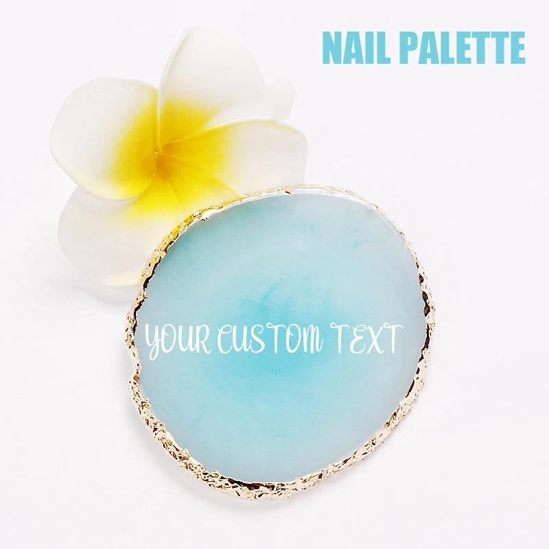 Resin Agate Stone Ring Jewelry Holder Organizer Decoration