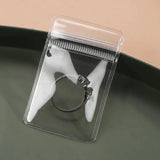 Earring Organizer Flip-open Lid Anti-abrasive Plastic Storage Box