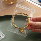 Earring Organizer Flip-open Lid Anti-abrasive Plastic Storage Box