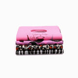 50Pcs/Lot Small Plastic Gift Bags 15X20cm Jewelry Packaging Bags With Handles
