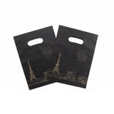 50Pcs/Lot Small Plastic Gift Bags 15X20cm Jewelry Packaging Bags With Handles