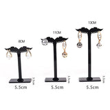 3PCS Acrylic Earring Holder Hanging Stud Stand Earrings Display