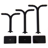 3PCS Acrylic Earring Holder Hanging Stud Stand Earrings Display