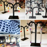 3PCS Acrylic Earring Holder Hanging Stud Stand Earrings Display