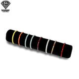 Gray Velvet Bracelet Display Holder for Jewelry