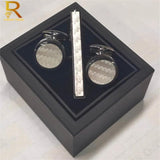Cufflinks Box Ring Display Cufflinks Case 360 Degree Jewelry Storage